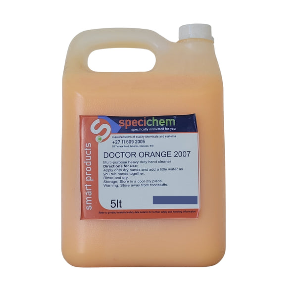 DOCTOR ORANGE HAND CLEANER (2007)