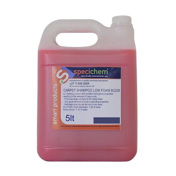 CARPET SHAMPOO - LOW FOAM (SC205)